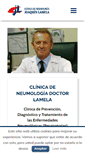 Mobile Screenshot of clinicajoaquinlamela.com